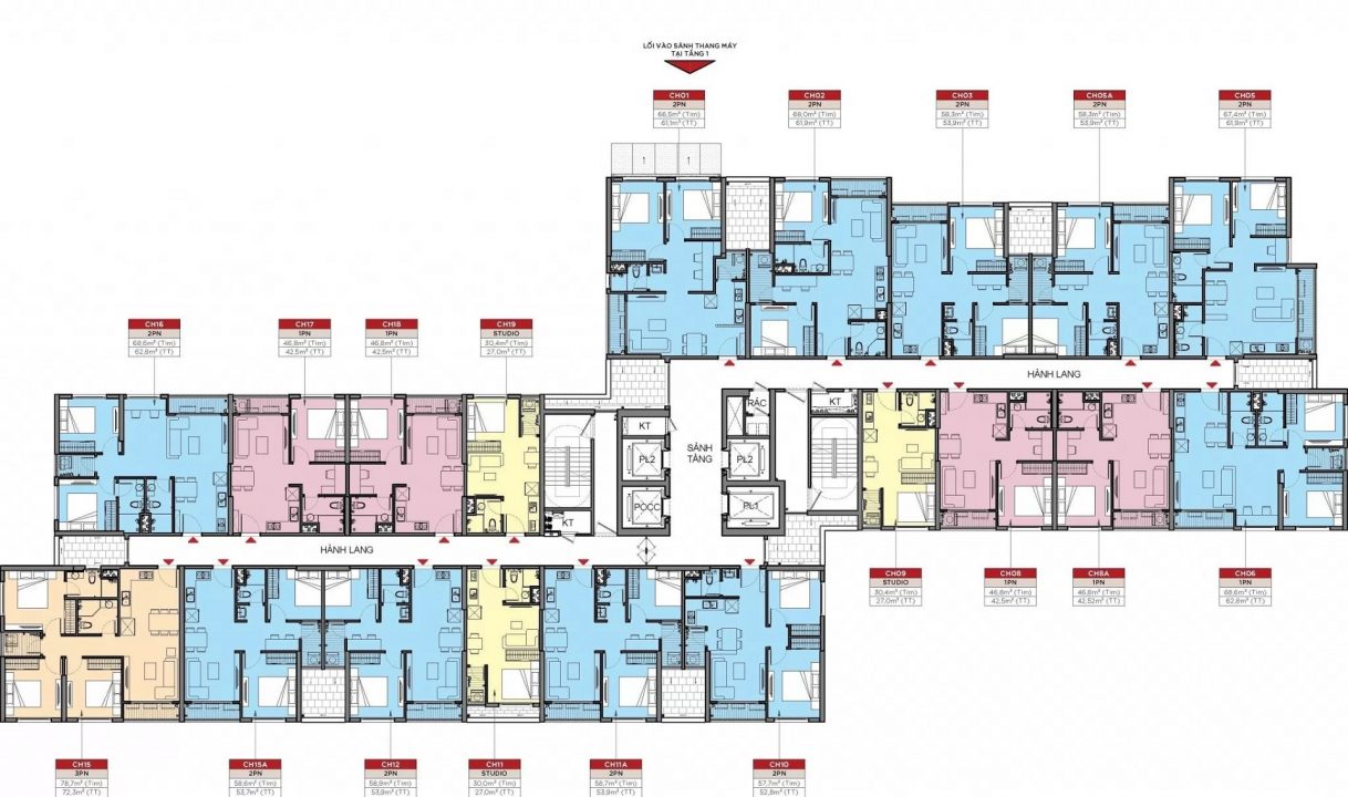 Mb tầng điển hình