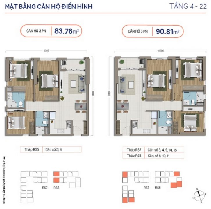 CĂN HỘ 03PN