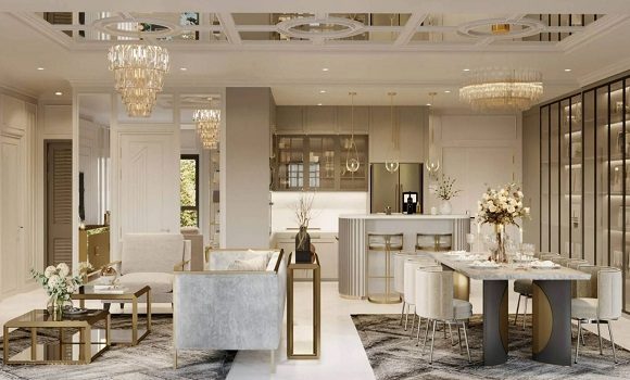 Nội thất căn hộ khách sạn