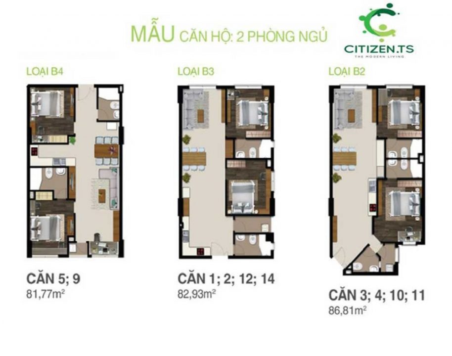 CĂN HỘ 02PN