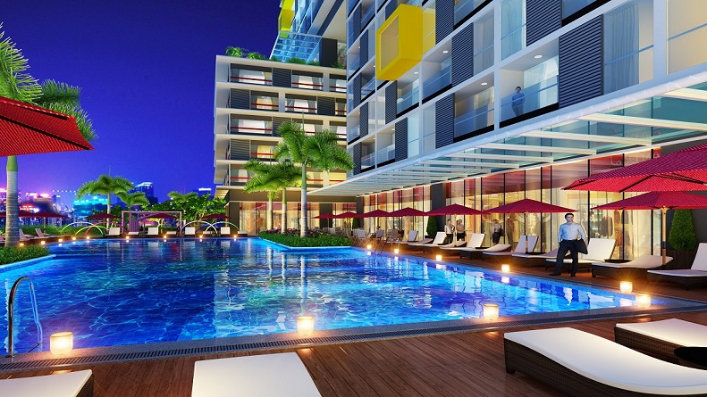 BỂ BƠI TRÀN BỜ