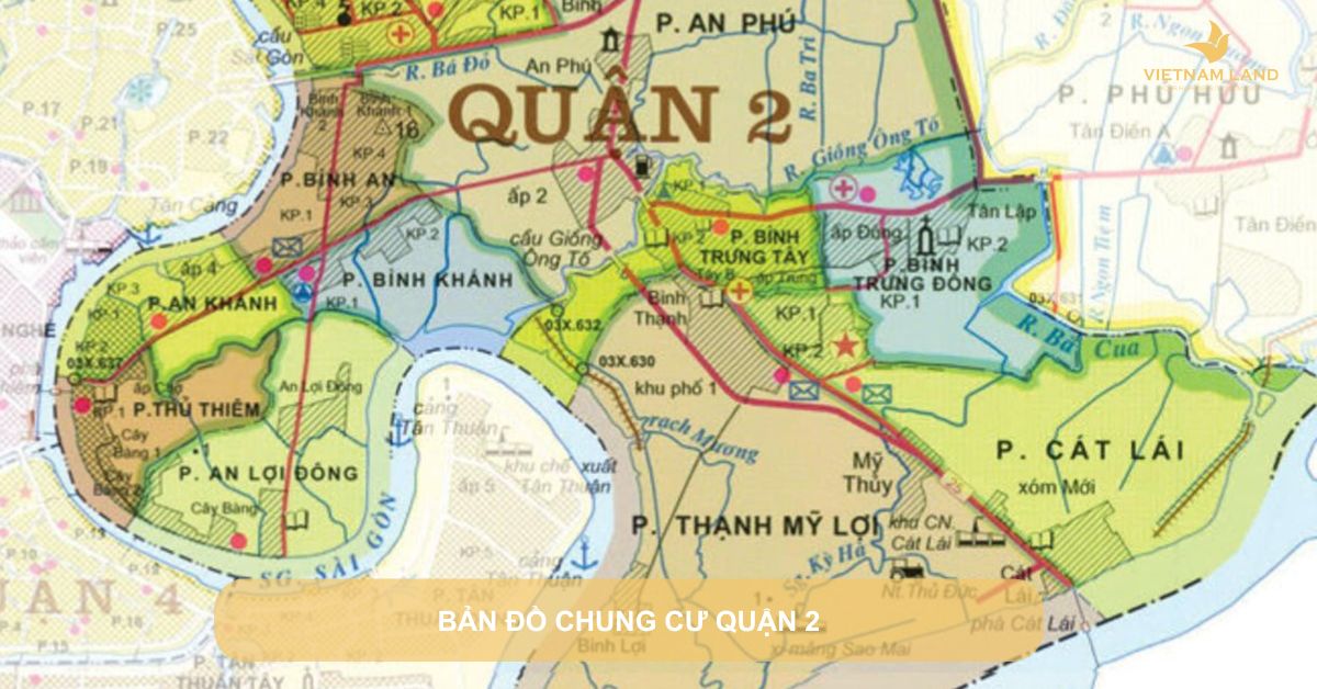 bản đồ chung cư quận 2