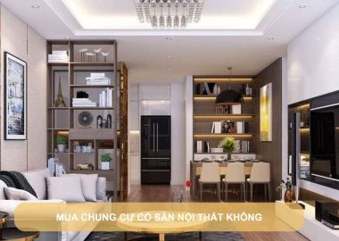 mua chung cư có sẵn nội thất không