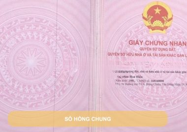 sổ hồng chung