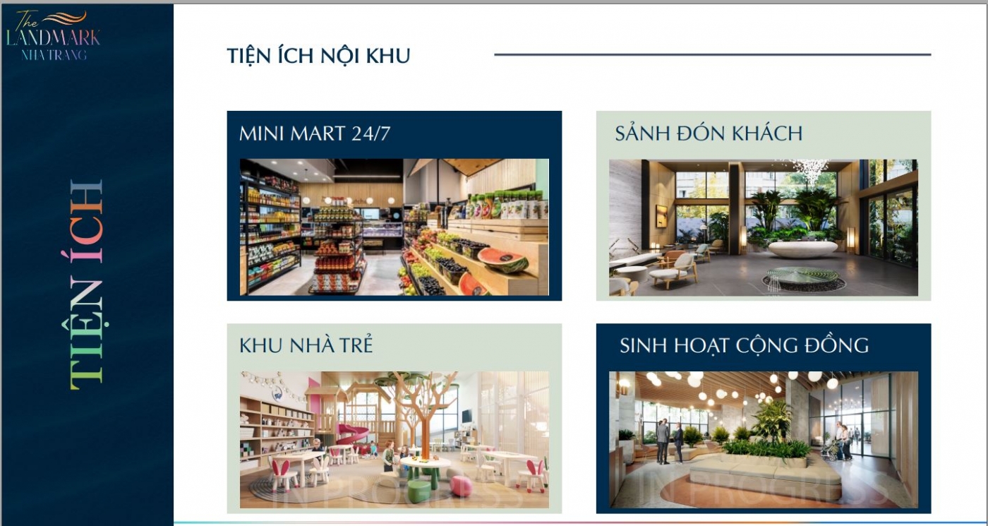 tiện ích nội khu The Landmark Nha Trang